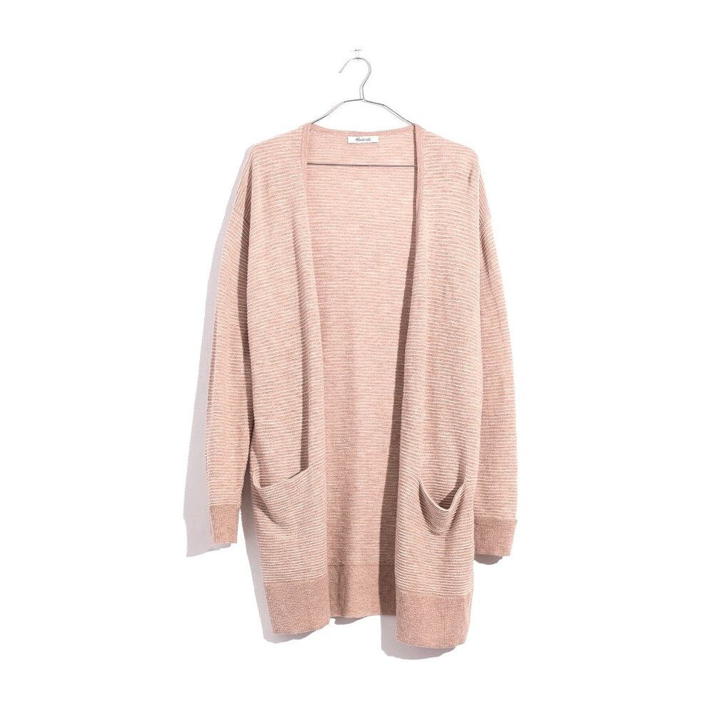 Madewell Summer Ryder Cardigan Sweater in Stripe